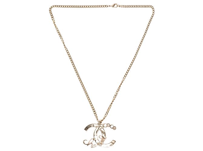 Joyas CHANEL CC en Metal Dorado - 103592 - vista 4