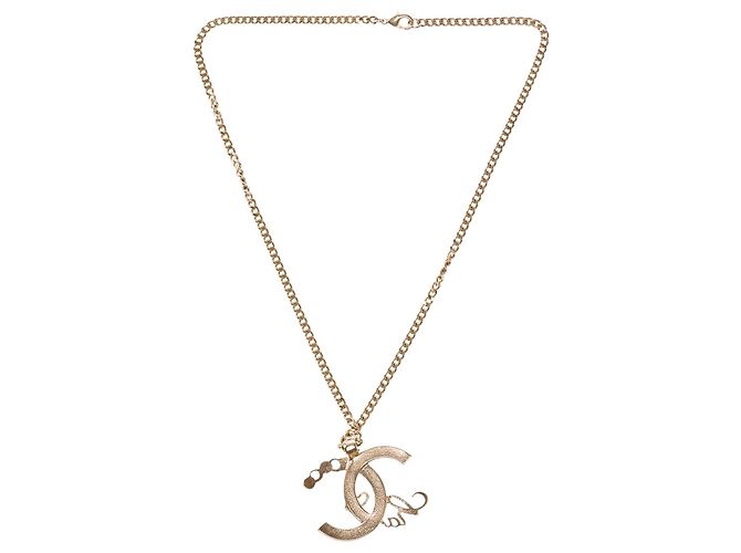 Joyas CHANEL CC en Metal Dorado - 103592 - vista 5