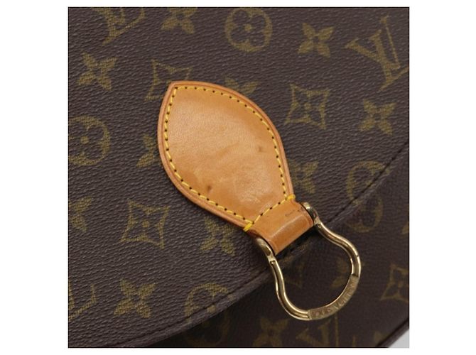 LOUIS VUITTON Monogram Saint Cloud GM Schultertasche M51242 LV Auth 182650 Monogramm - Ansicht 19