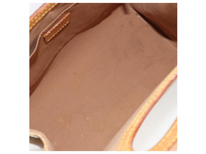 LOUIS VUITTON Borsa Monogram Vernis Maple Drive Noisette M91376 Autentica gh2083 Nocciola - vista 11