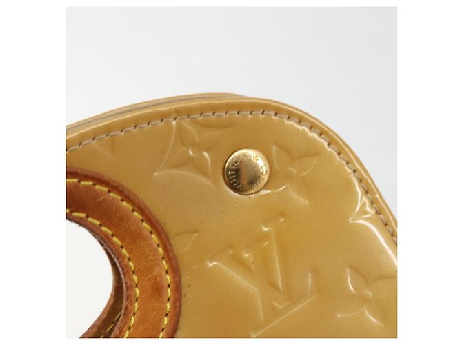 LOUIS VUITTON Borsa Monogram Vernis Maple Drive Noisette M91376 Autentica gh2083 Nocciola - vista 18