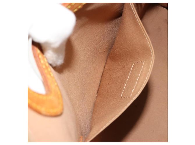 LOUIS VUITTON Borsa Monogram Vernis Maple Drive Noisette M91376 Autentica gh2083 Nocciola - vista 22