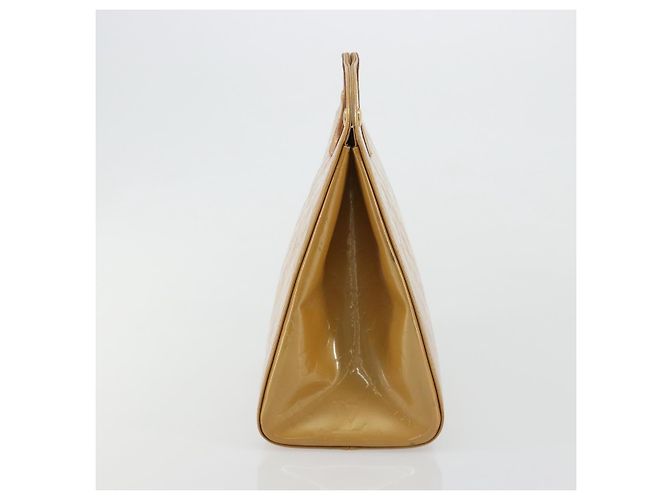 LOUIS VUITTON Borsa Monogram Vernis Maple Drive Noisette M91376 Autentica gh2083 Nocciola - vista 4