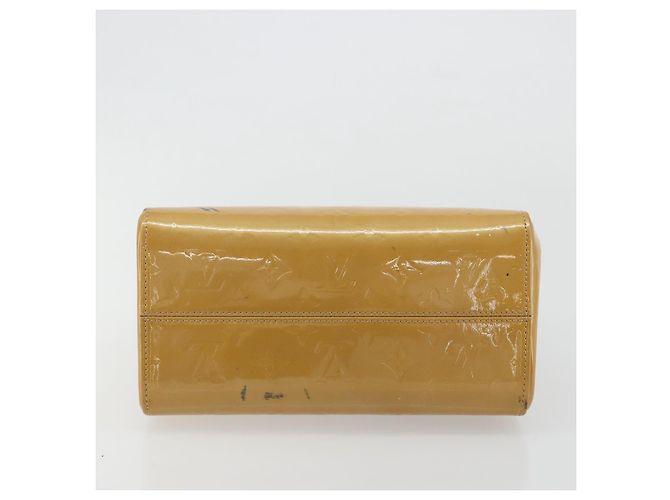 LOUIS VUITTON Borsa Monogram Vernis Maple Drive Noisette M91376 Autentica gh2083 Nocciola - vista 5