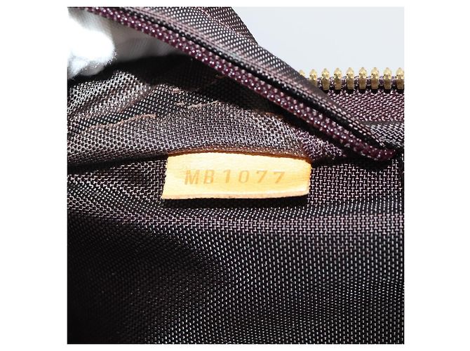 LOUIS VUITTON Monogram Vernis Pegas 45 Valigia Amarante M91277 LV Auth 181626A Bordò - vista 11