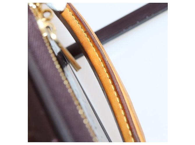 LOUIS VUITTON Monogram Vernis Pegas 45 Valigia Amarante M91277 LV Auth 181626A Bordò - vista 15