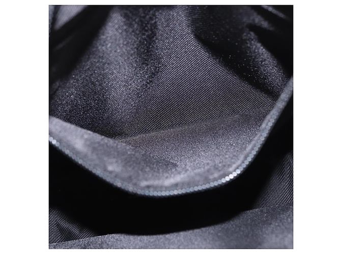 Borsa GUCCI GG Canvas Nera Argento 28893 Auth 184450 Nero - vista 24