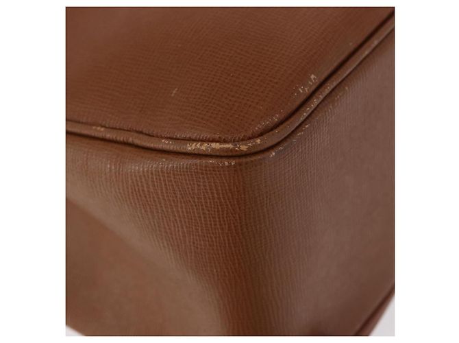 Borsa Tote Burberry in pelle beige oro Auth 183056 D'oro - vista 15