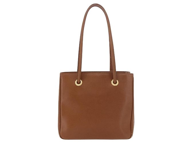 Borsa Tote Burberry in pelle beige oro Auth 183056 D'oro - vista 2