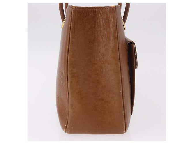 Borsa Tote Burberry in pelle beige oro Auth 183056 D'oro - vista 4
