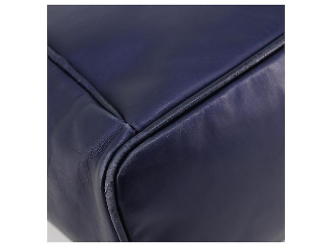 Borsa a tracolla con catena LOEWE in pelle viola e oro Auth 182917A D'oro Porpora - vista 17