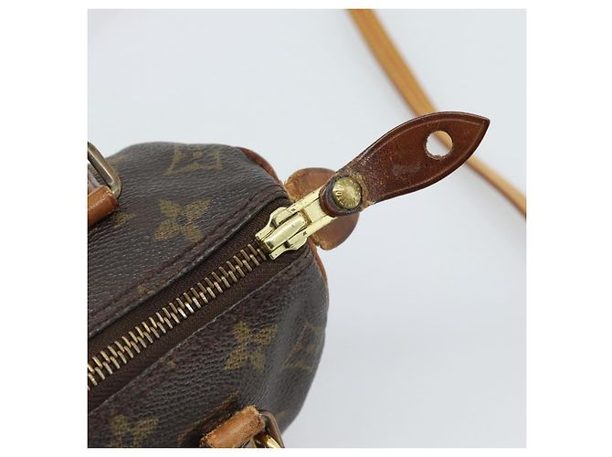 LOUIS VUITTON Monogram Mini Speedy Bandouliere Japon 88 Bag M99014 Auth bs35472 Monogramma - vista 11