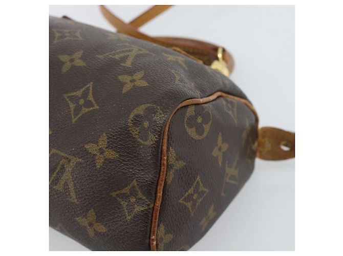 LOUIS VUITTON Monogram Mini Speedy Bandouliere Japon 88 Bag M99014 Auth bs35472 Monogramma - vista 16