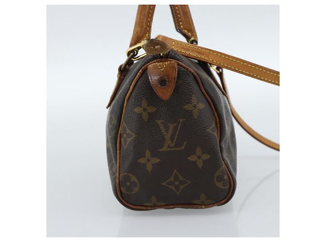 LOUIS VUITTON Monogram Mini Speedy Bandouliere Japon 88 Bag M99014 Auth bs35472 Monogramma - vista 3