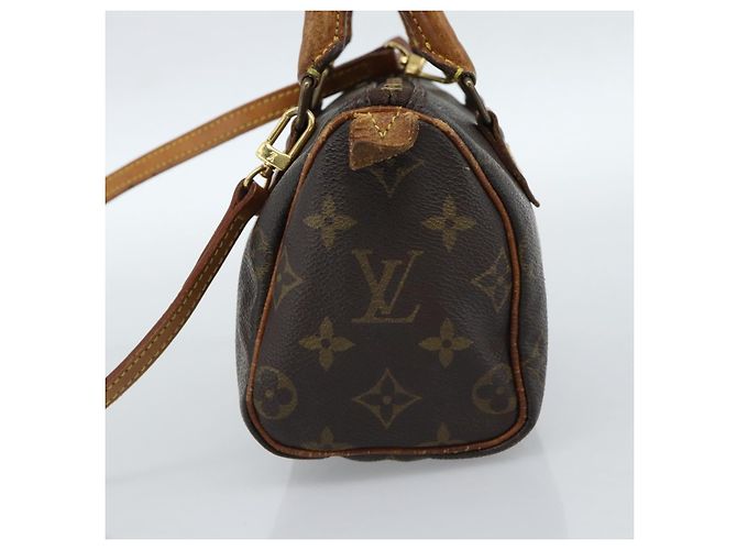 LOUIS VUITTON Monogram Mini Speedy Bandouliere Japon 88 Bag M99014 Auth bs35472 Monogramma - vista 4