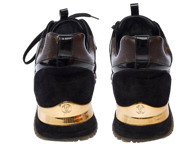 LOUIS VUITTON Schuhe aus braunem Canvas - 103622 - Ansicht 4