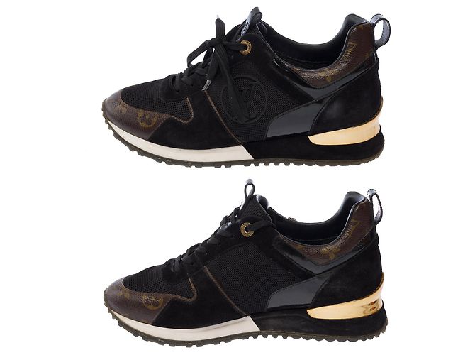 LOUIS VUITTON Schuhe aus braunem Canvas - 103622 - Ansicht 6