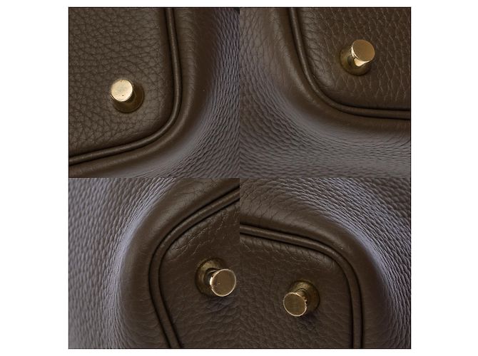 Hermès Borsa HERMES Picotin in Pelle Verde - 103618 - vista 12