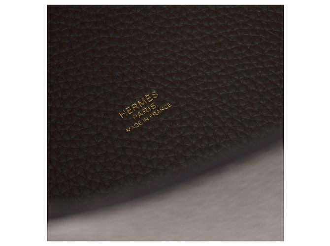 Hermès Borsa HERMES Picotin in Pelle Verde - 103618 - vista 7