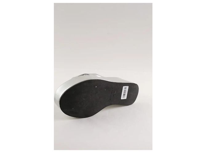 Autre Marque Silberne Sandalen - Ansicht 6