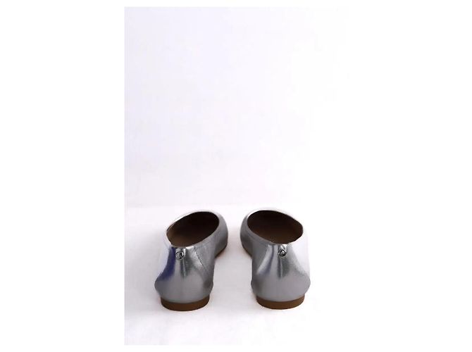 Stuart Weitzman Bailarinas plateadas Plata - vista 2