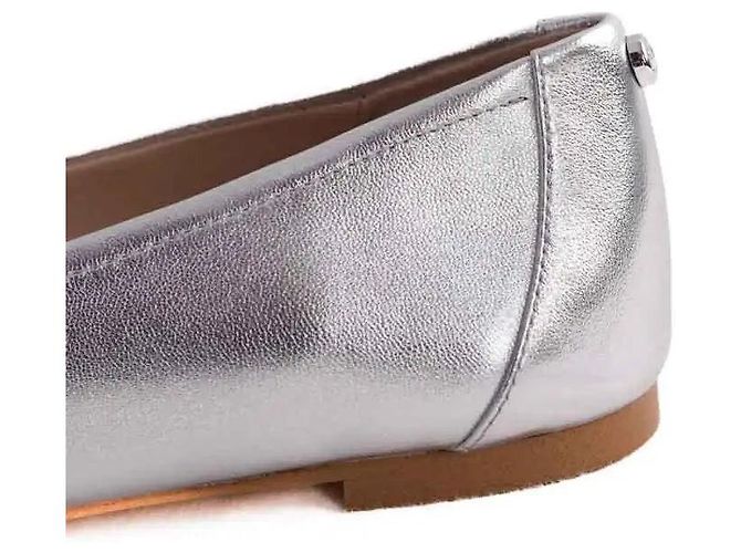 Stuart Weitzman Bailarinas plateadas Plata - vista 4