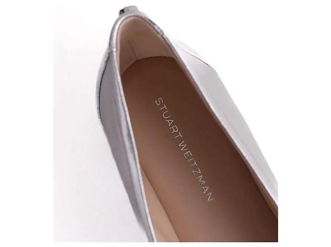 Stuart Weitzman Bailarinas plateadas Plata - vista 6
