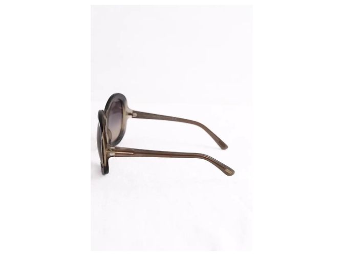 Tom Ford Braune Sonnenbrille - Ansicht 2