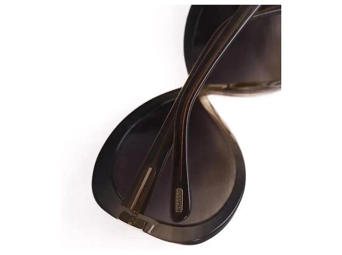 Tom Ford Braune Sonnenbrille - Ansicht 4