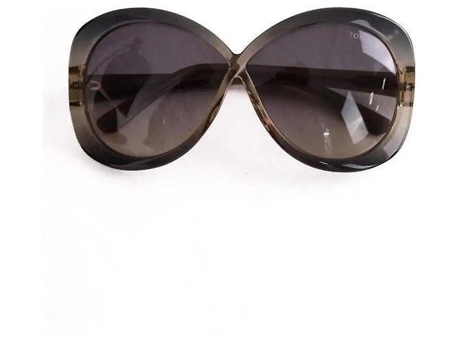 Tom Ford Braune Sonnenbrille - Ansicht 5