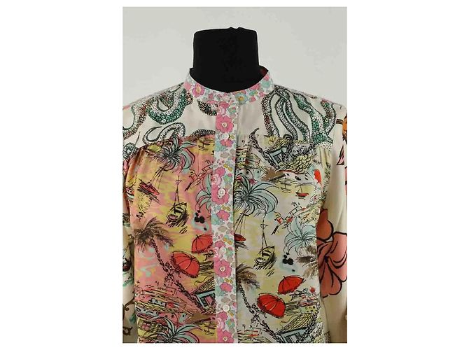 La Prestic Ouiston Blusa multicolore - vista 2