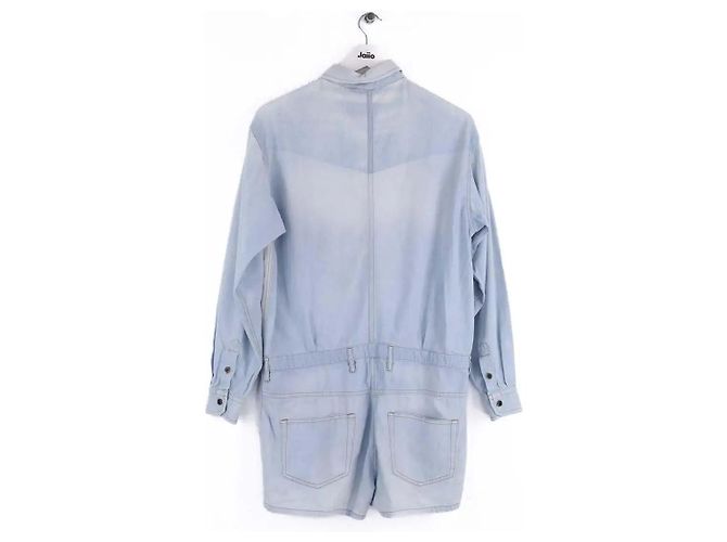 Mono de algodón azul Isabel Marant Etoile - vista 3