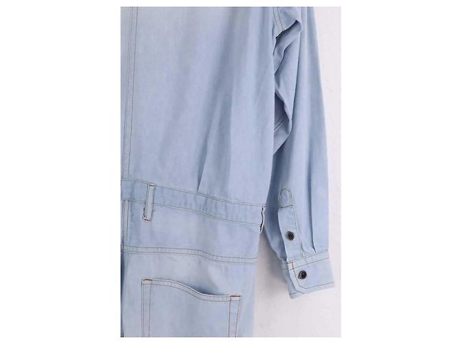 Mono de algodón azul Isabel Marant Etoile - vista 4