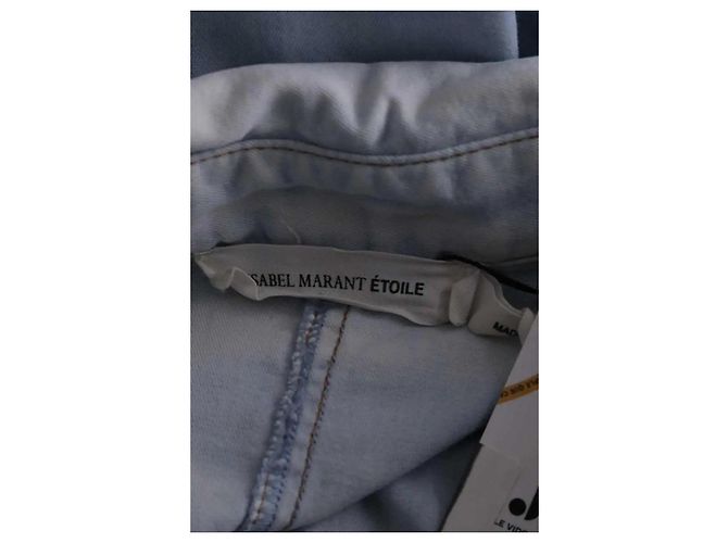 Mono de algodón azul Isabel Marant Etoile - vista 5
