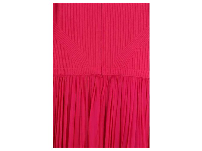 Vestido Alexander McQueen Rosa de Viscosa - vista 4