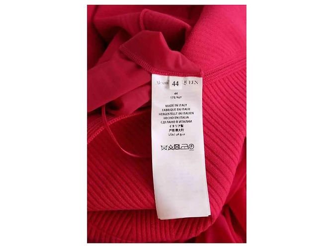 Vestido Alexander McQueen Rosa de Viscosa - vista 6