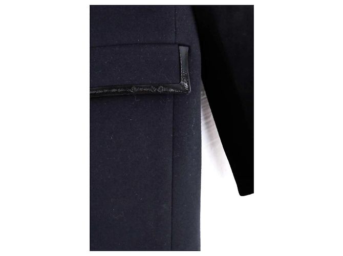 Maje Abrigo peacoat negro - vista 3