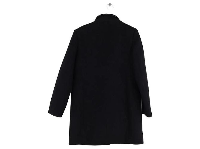 Maje Abrigo peacoat negro - vista 4