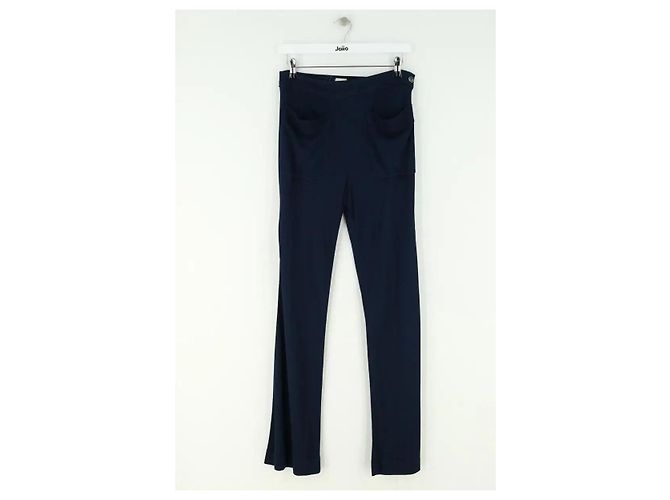 Hermès Completo top e pantaloni blu - vista 3
