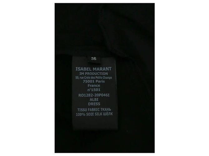 Isabel Marant Schwarzes Kleid - Ansicht 6