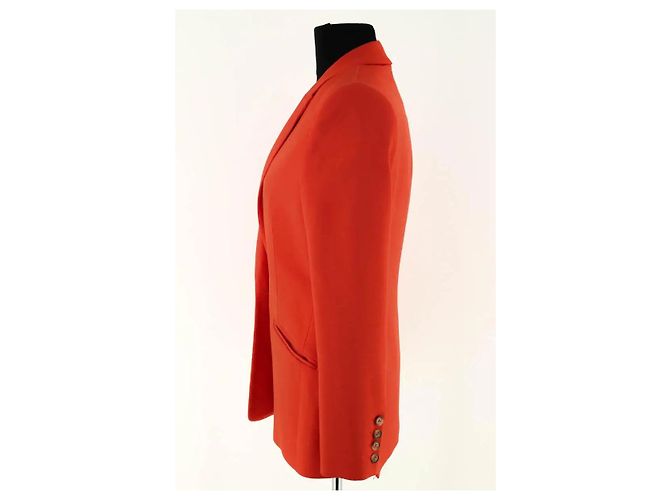 Autre Marque Blazer rojo Roja - vista 3