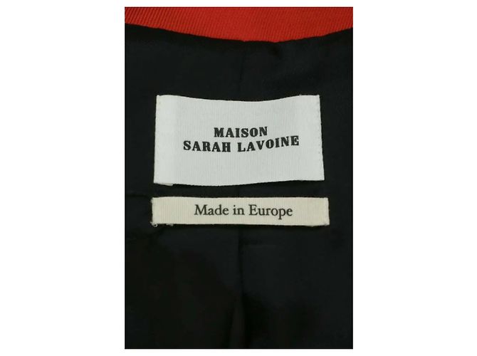Autre Marque Blazer rojo Roja - vista 5