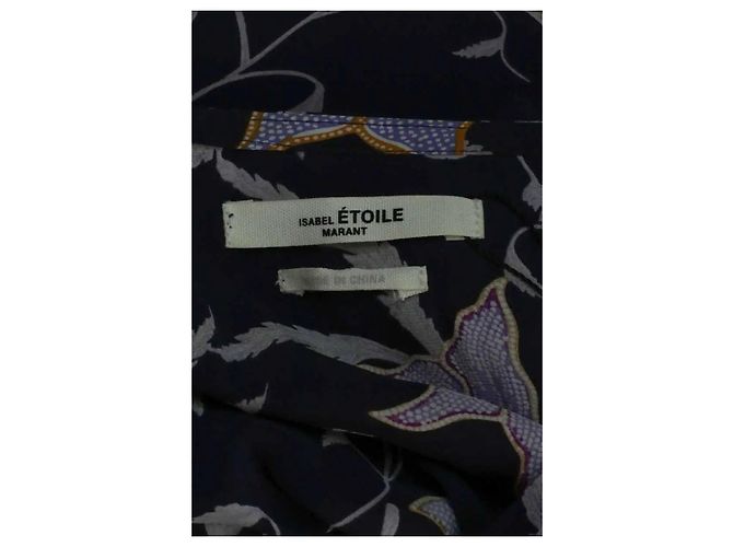 Isabel Marant Etoile Abito viola Porpora - vista 5