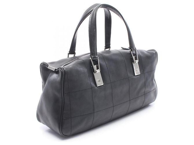 Borsa Tote Chanel Chocolate Bar Nero - vista 2