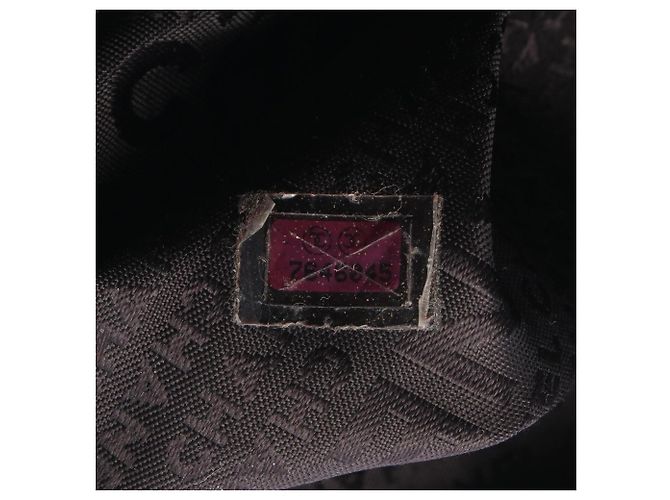 Borsa Tote Chanel Chocolate Bar Nero - vista 5