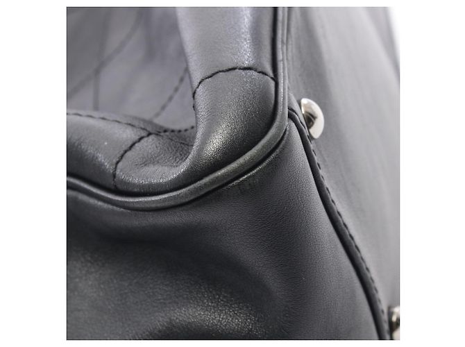 Borsa Tote Chanel Chocolate Bar Nero - vista 7