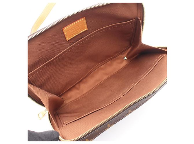Borsa a tracolla Louis Vuitton Soft Trunk Messenger PM Monogram Marrone Monogramma - vista 3