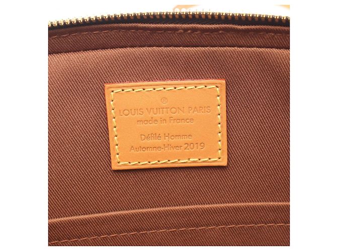Borsa a tracolla Louis Vuitton Soft Trunk Messenger PM Monogram Marrone Monogramma - vista 4