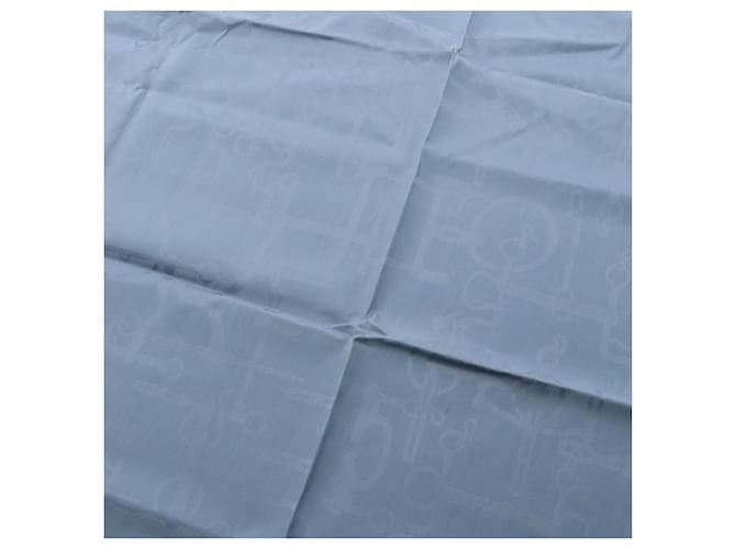 Hermès Sciarpa Hermes Carre 100 in blu - vista 4