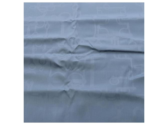 Hermès Sciarpa Hermes Carre 100 in blu - vista 5